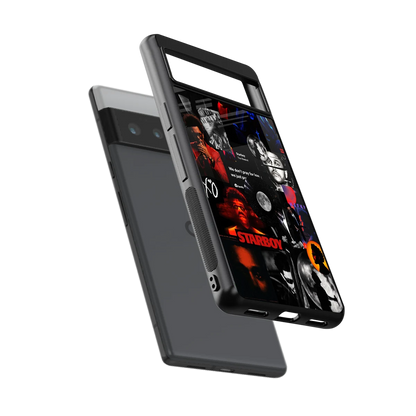 After Hours sleek google pixel 6 pro cover with tempered glass back and TPU edges