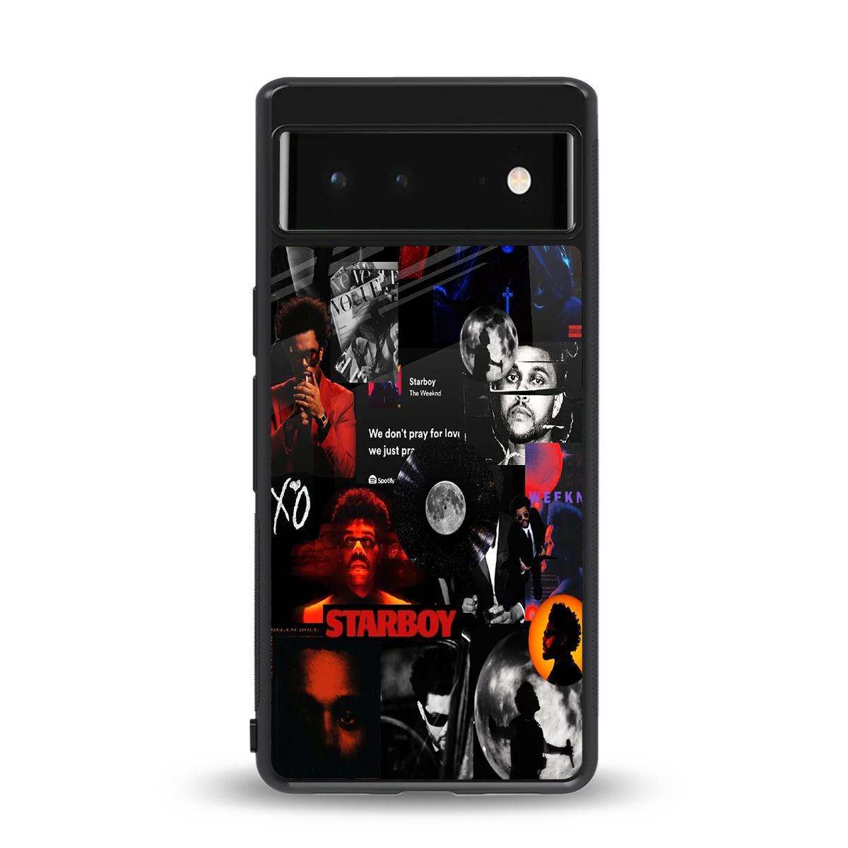 After Hours back phone cover | glass case for google pixel 6