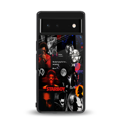 After Hours back phone cover | glass case for google pixel 6a