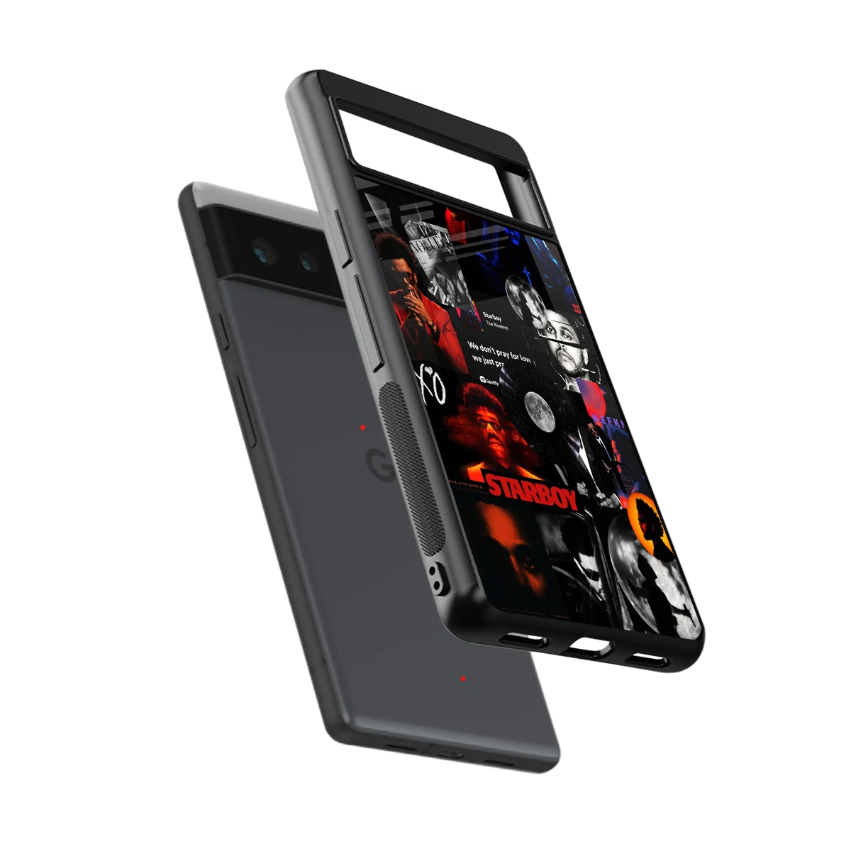 After Hours sleek google pixel 6 cover with tempered glass back and TPU edges