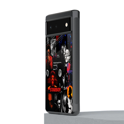 After Hours stylish phone case for google pixel 6 | glossy glass and slim fit