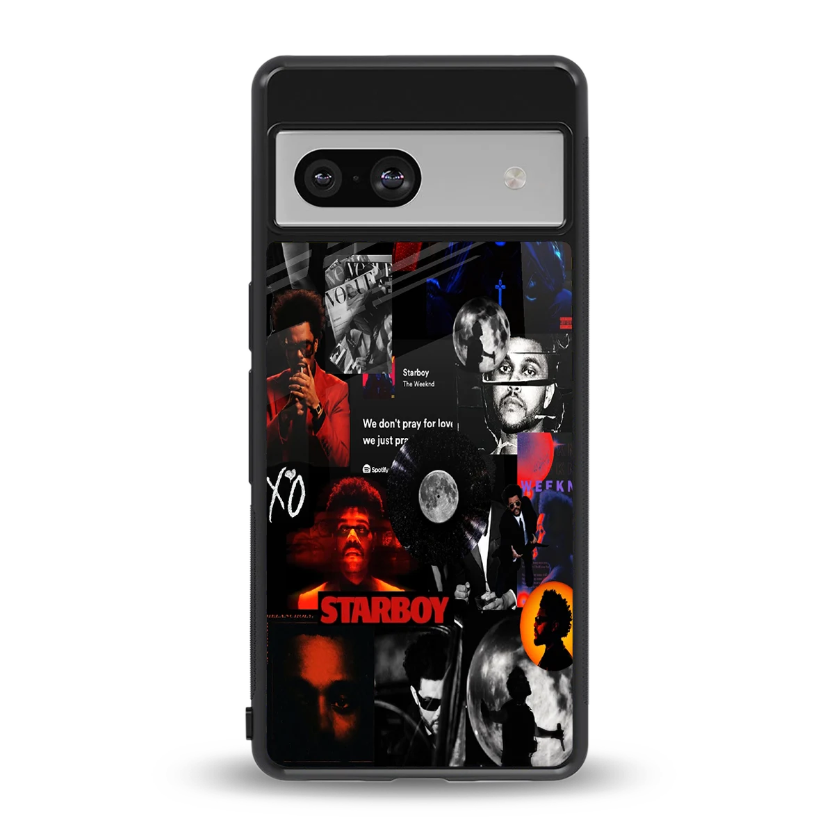 After Hours back phone cover | glass case for google pixel 7