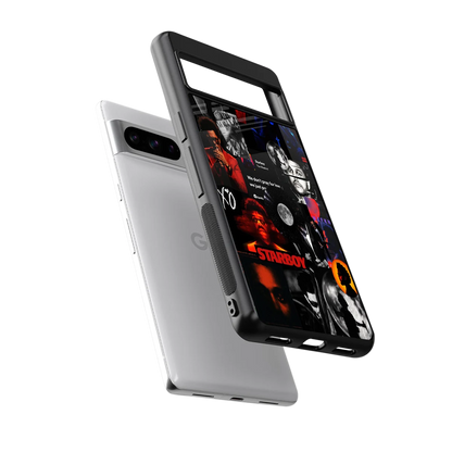 After Hours sleek google pixel 8 pro cover with tempered glass back and TPU edges