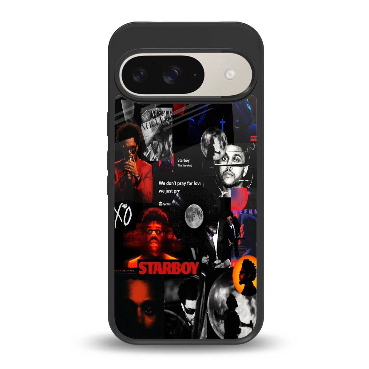 After Hours back phone cover | glass case for google pixel 9