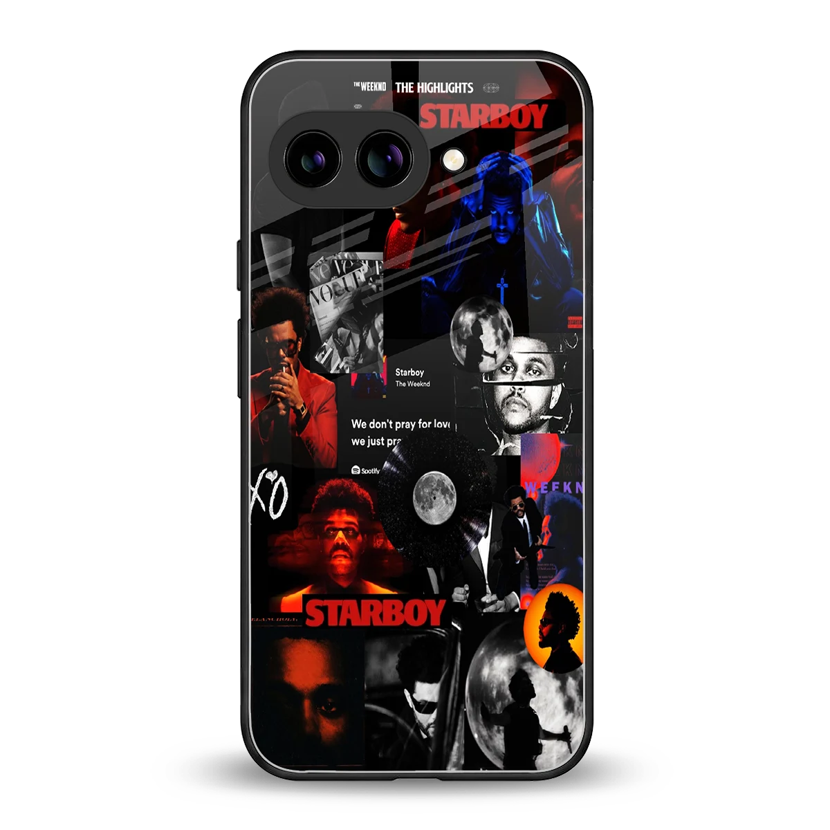 After Hours back phone cover | glass case for google pixel 10a