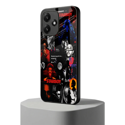 After Hours redmi 12 5g mobile cover | shockproof glass phone case