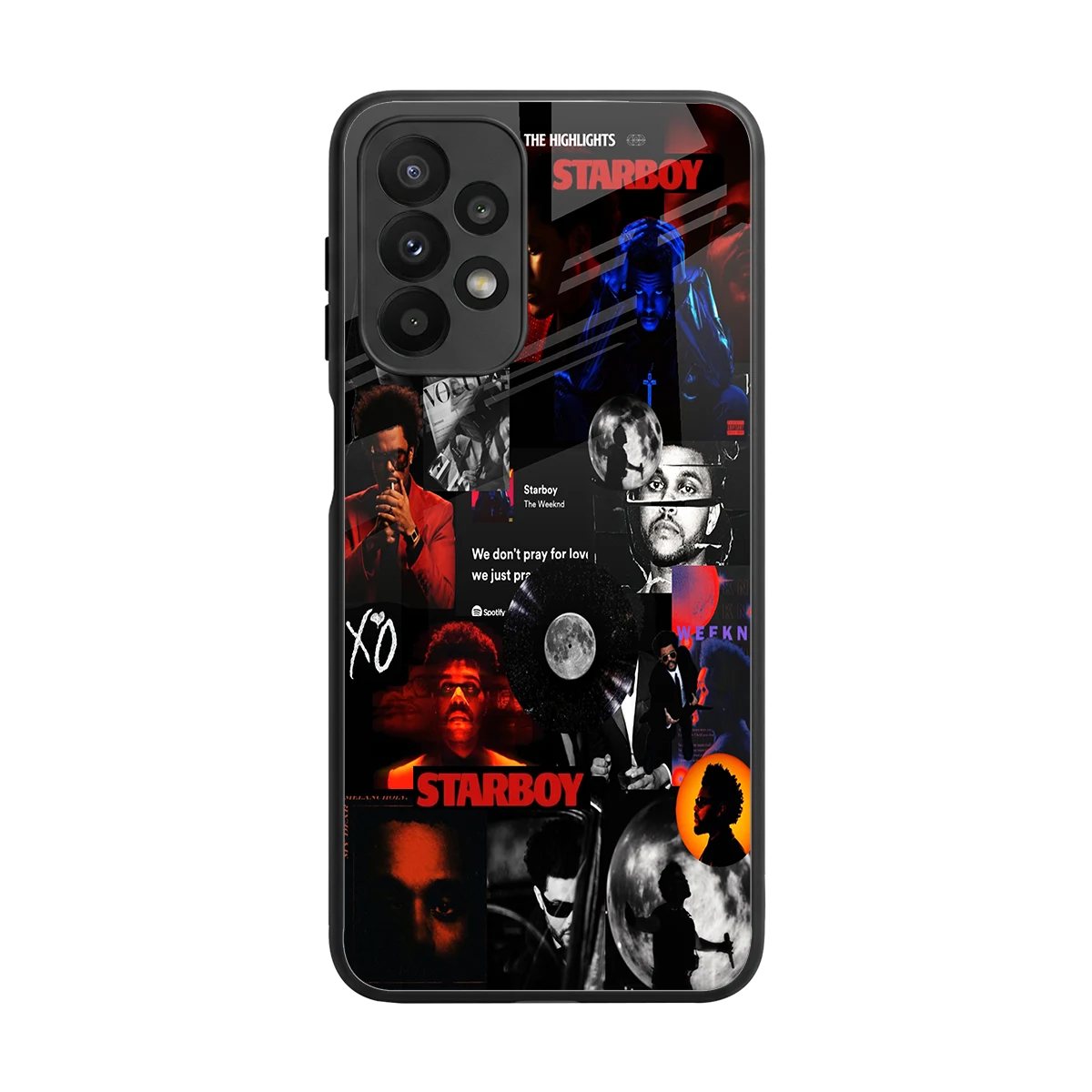 After Hours back phone cover | glass case for samsung galaxy a23