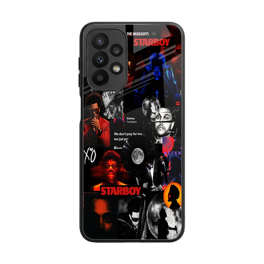 After Hours back phone cover | glass case for samsung galaxy a23