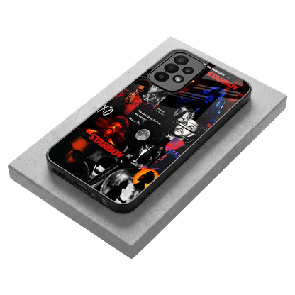 After Hours stylish phone case for samsung galaxy a23 | glossy glass and slim fit