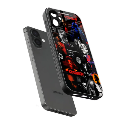 After Hours sleek samsung galaxy a06 5g cover with tempered glass back and TPU edges
