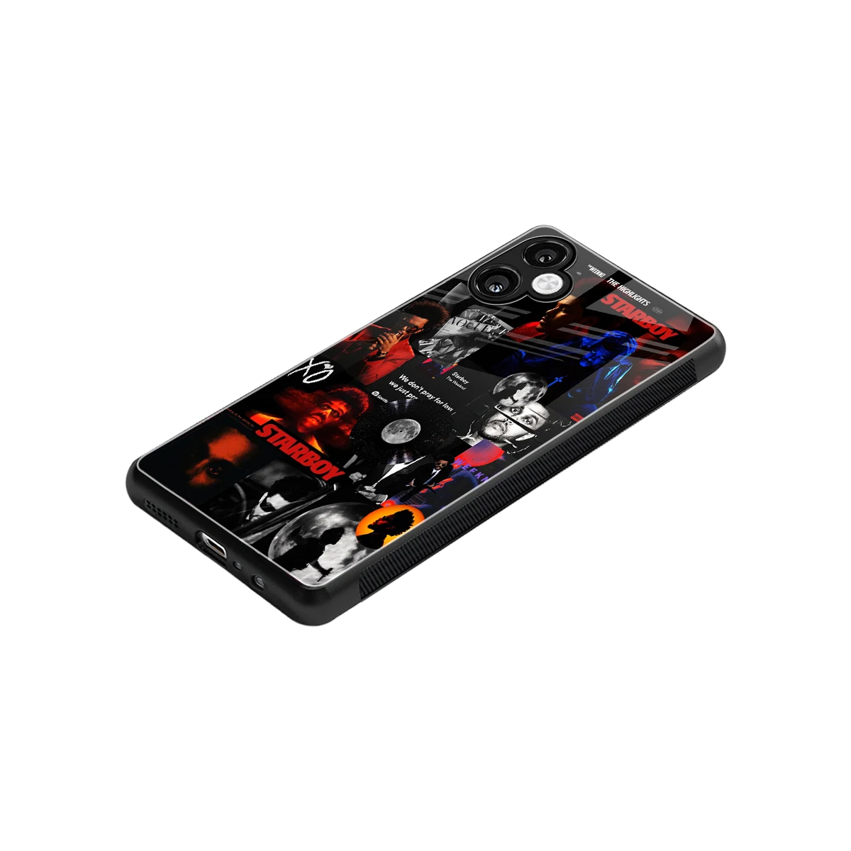 After Hours stylish phone case for samsung galaxy a06 5g | glossy glass and slim fit