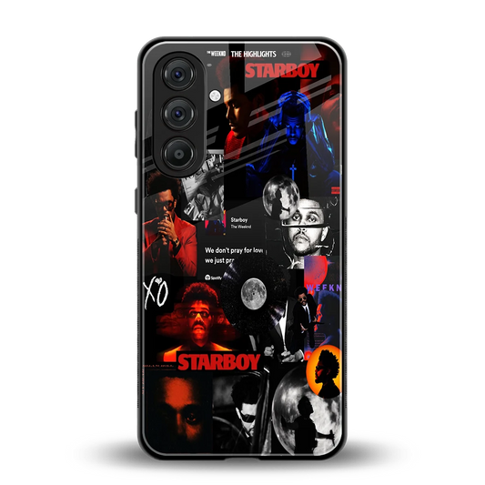 After Hours back phone cover | glass case for samsung galaxy f17 5g