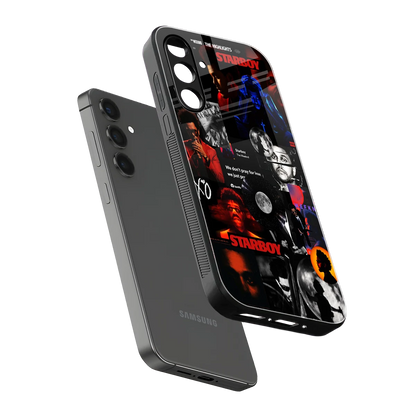 After Hours sleek samsung galaxy f15 5g cover with tempered glass back and TPU edges