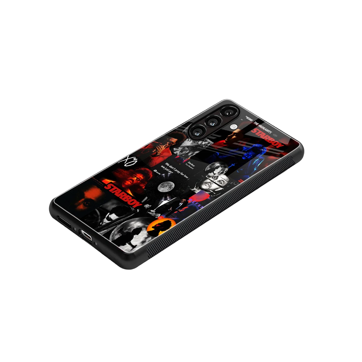 After Hours stylish phone case for samsung galaxy a37 5g | glossy glass and slim fit