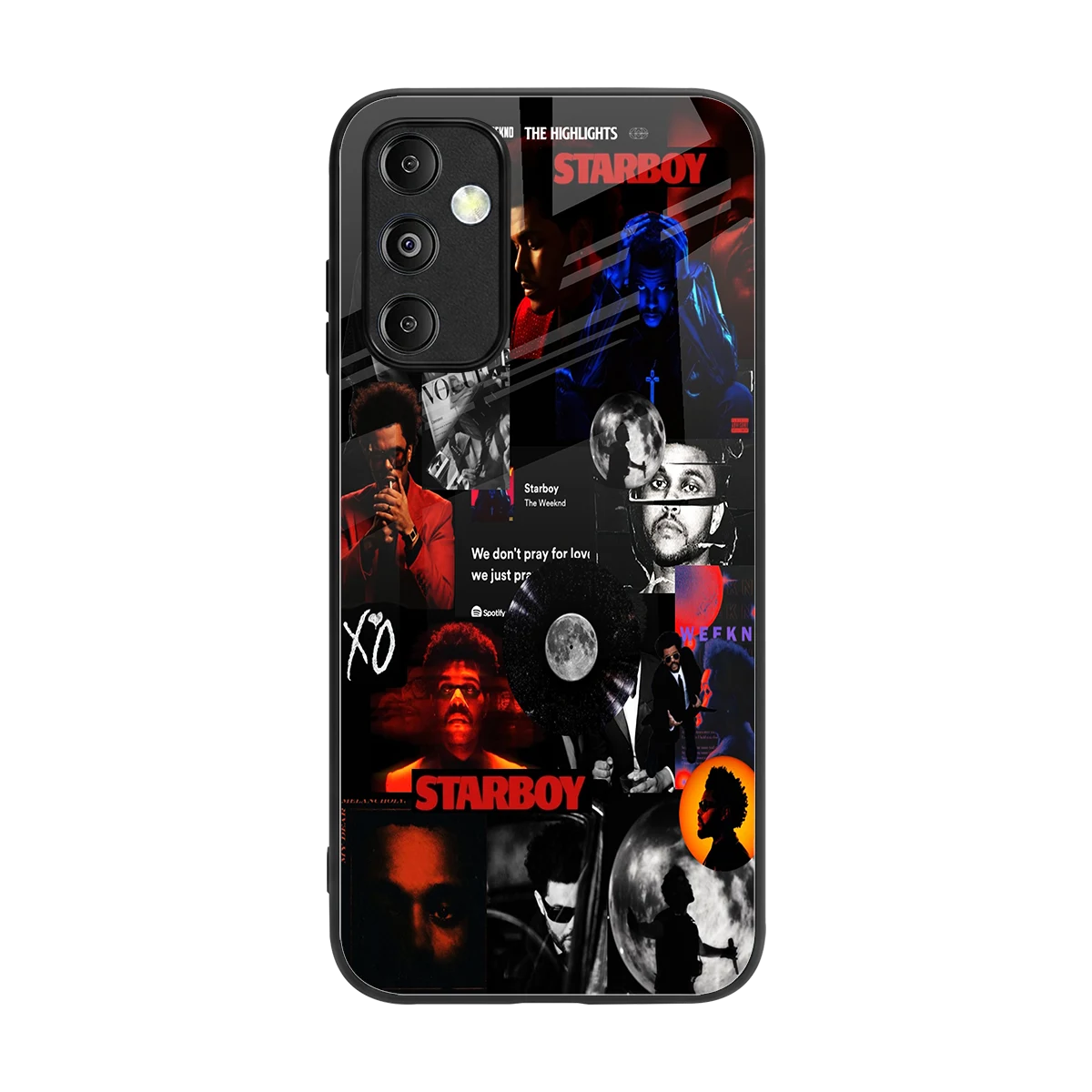 After Hours back phone cover | glass case for samsung galaxy m14 5g