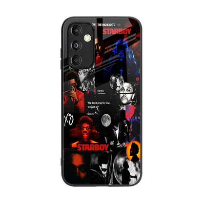 After Hours back phone cover | glass case for samsung galaxy m14 5g