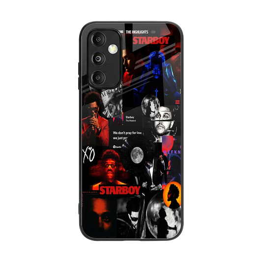 After Hours back phone cover | glass case for samsung galaxy m14 5g