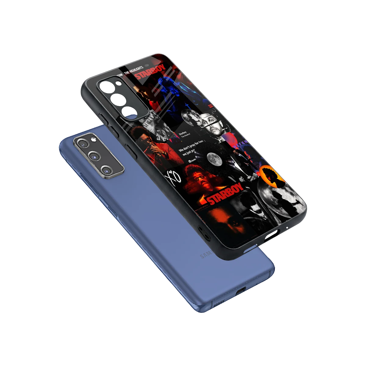 After Hours sleek samsung galaxy s20 fe cover with tempered glass back and TPU edges