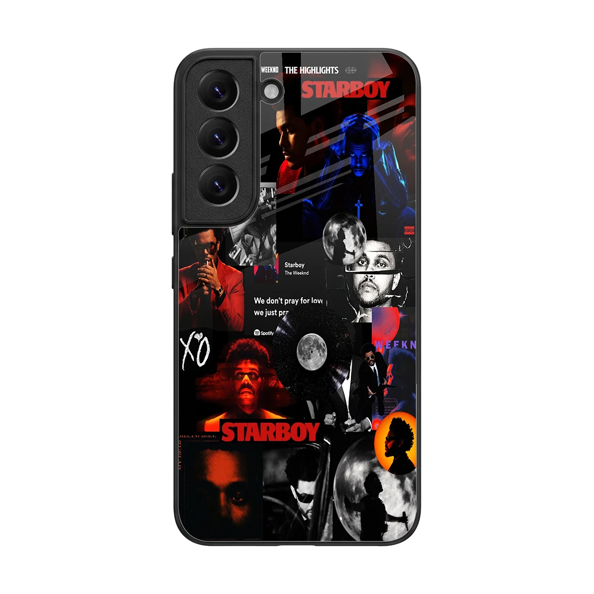 After Hours back phone cover | glass case for samsung galaxy s22