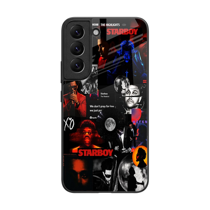 After Hours back phone cover | glass case for samsung galaxy s22