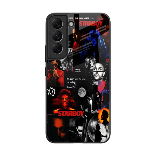 After Hours back phone cover | glass case for samsung galaxy s22