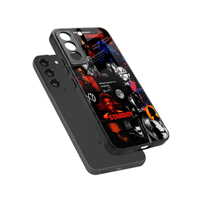 After Hours sleek samsung galaxy s22 cover with tempered glass back and TPU edges
