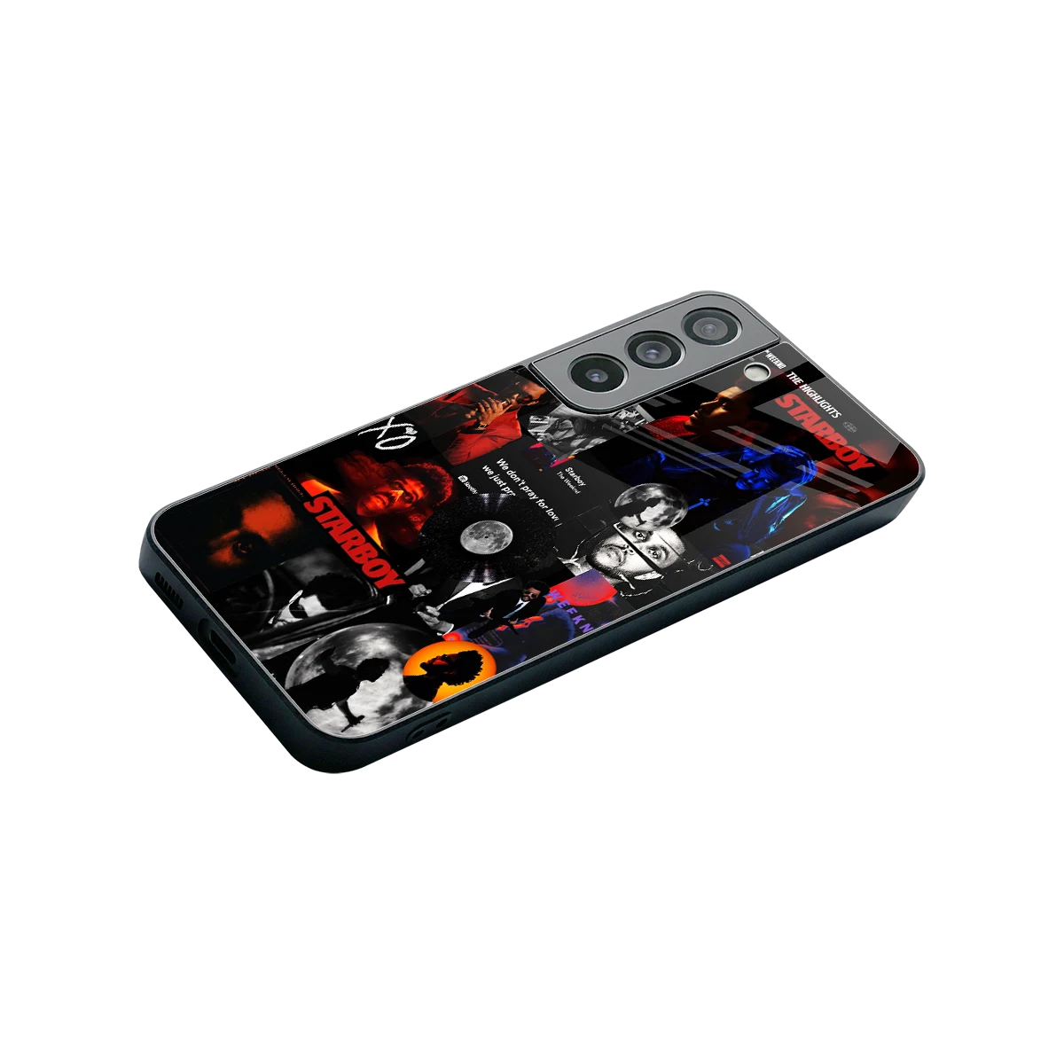 After Hours stylish phone case for samsung galaxy s22 | glossy glass and slim fit