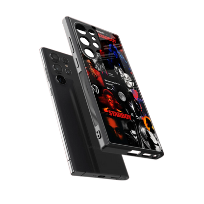 After Hours sleek samsung galaxy s24 ultra cover with tempered glass back and TPU edges