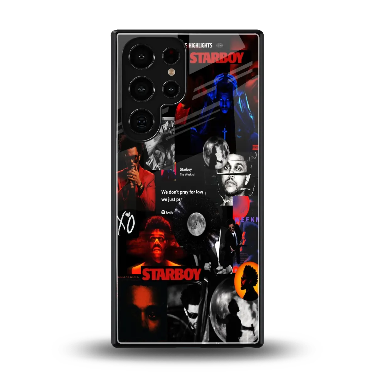 After Hours back phone cover | glass case for samsung galaxy s25 ultra