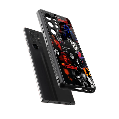 After Hours sleek samsung galaxy s25 ultra cover with tempered glass back and TPU edges