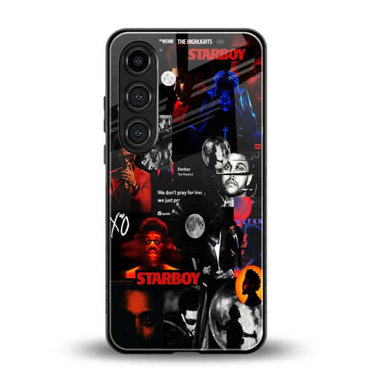 After Hours back phone cover | glass case for samsung galaxy s26