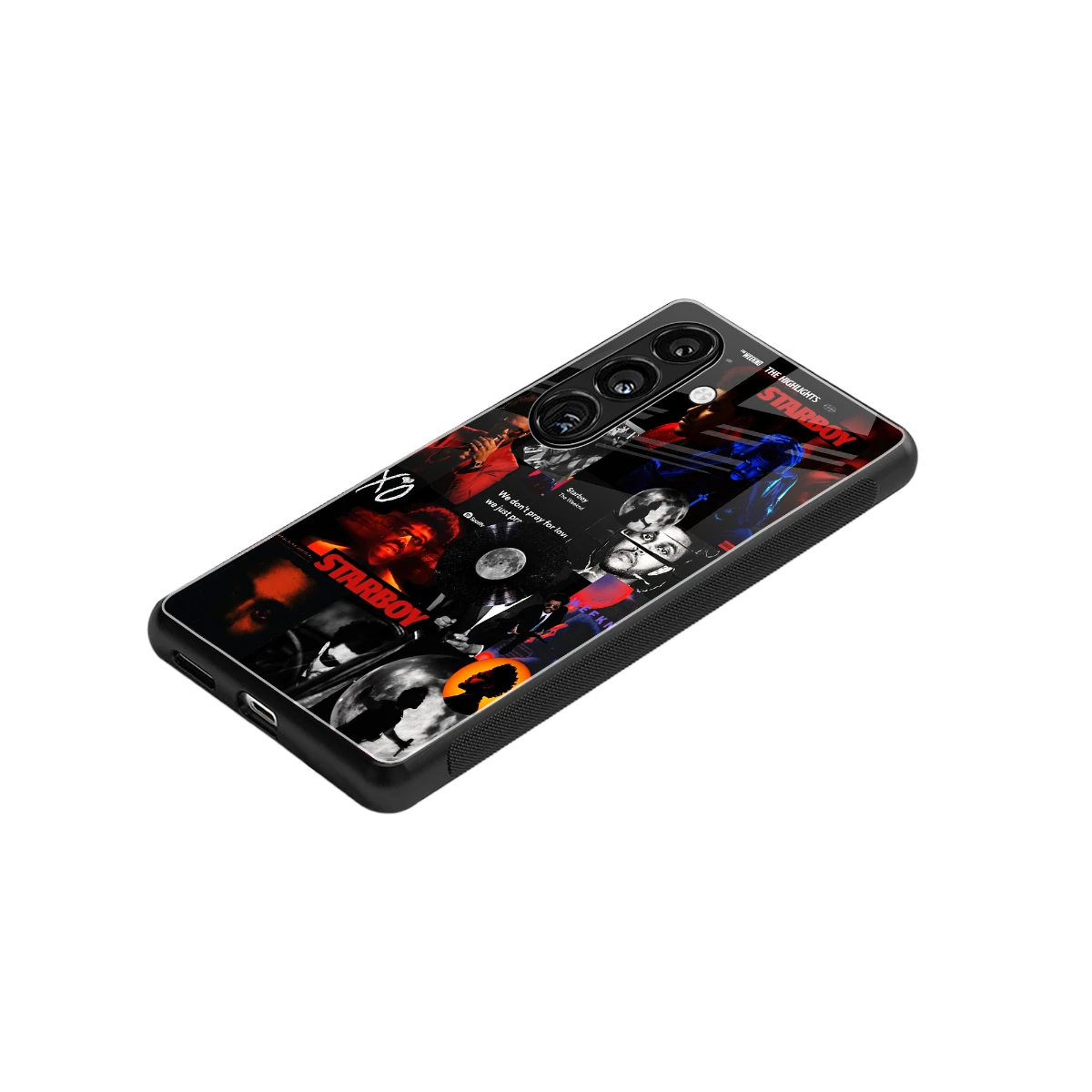 After Hours stylish phone case for samsung galaxy s24 plus | glossy glass and slim fit