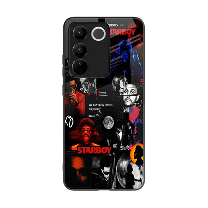 After Hours back phone cover | glass case for vivo v27 5g