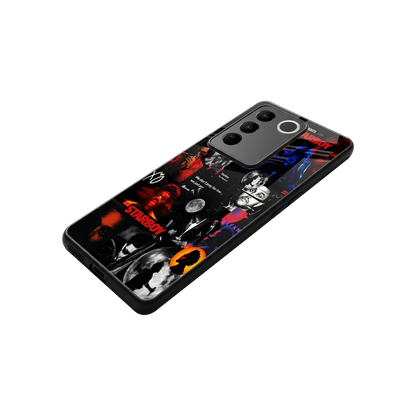 After Hours stylish phone case for vivo v27 5g | glossy glass and slim fit