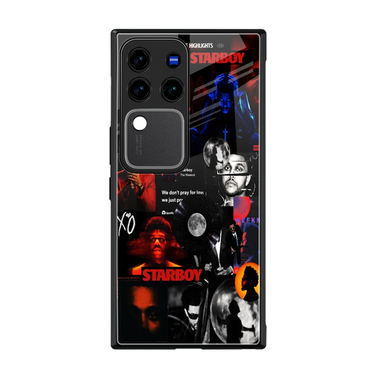 After Hours back phone cover | glass case forvivo v30 pro