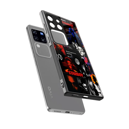 After Hours sleekvivo v30 pro cover with tempered glass back and TPU edges