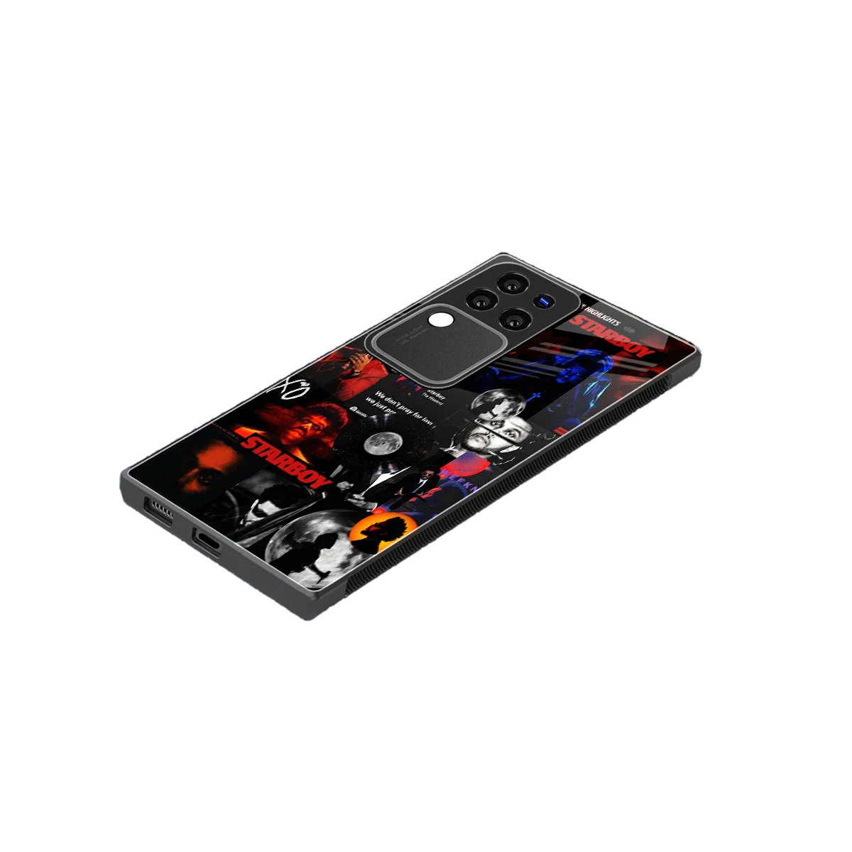 After Hours stylish phone case forvivo v30 pro | glossy glass and slim fit