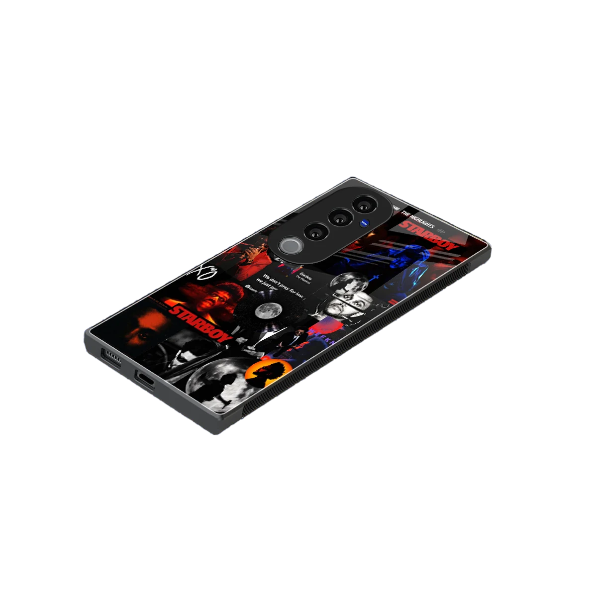 After Hours stylish phone case for vivo v40 pro | glossy glass and slim fit