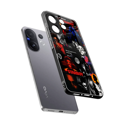 After Hours sleek vivo v60 cover with tempered glass back and TPU edges