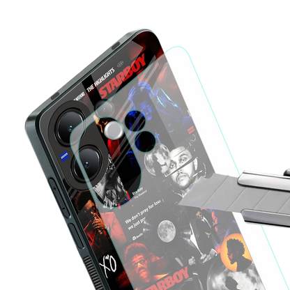 After Hours stylish phone case for vivo v60 | glossy glass and slim fit