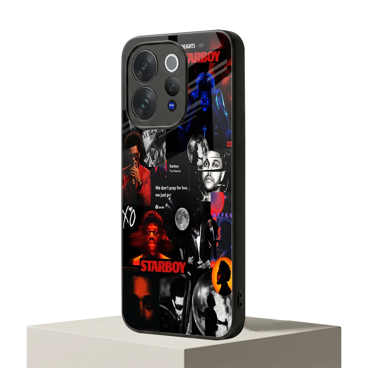 After Hours vivo v70 elite mobile cover | shockproof glass phone case