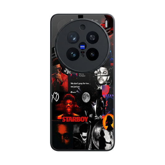 After Hours back phone cover | glass case for vivo x200 pro