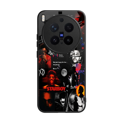 After Hours back phone cover | glass case for vivo x300 pro