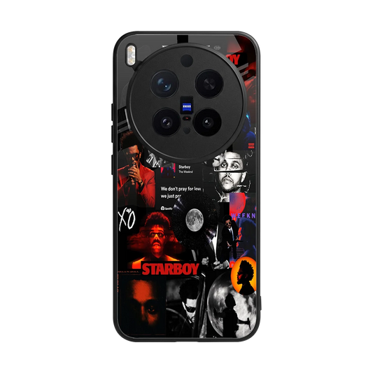 After Hours back phone cover | glass case for vivo x300 pro