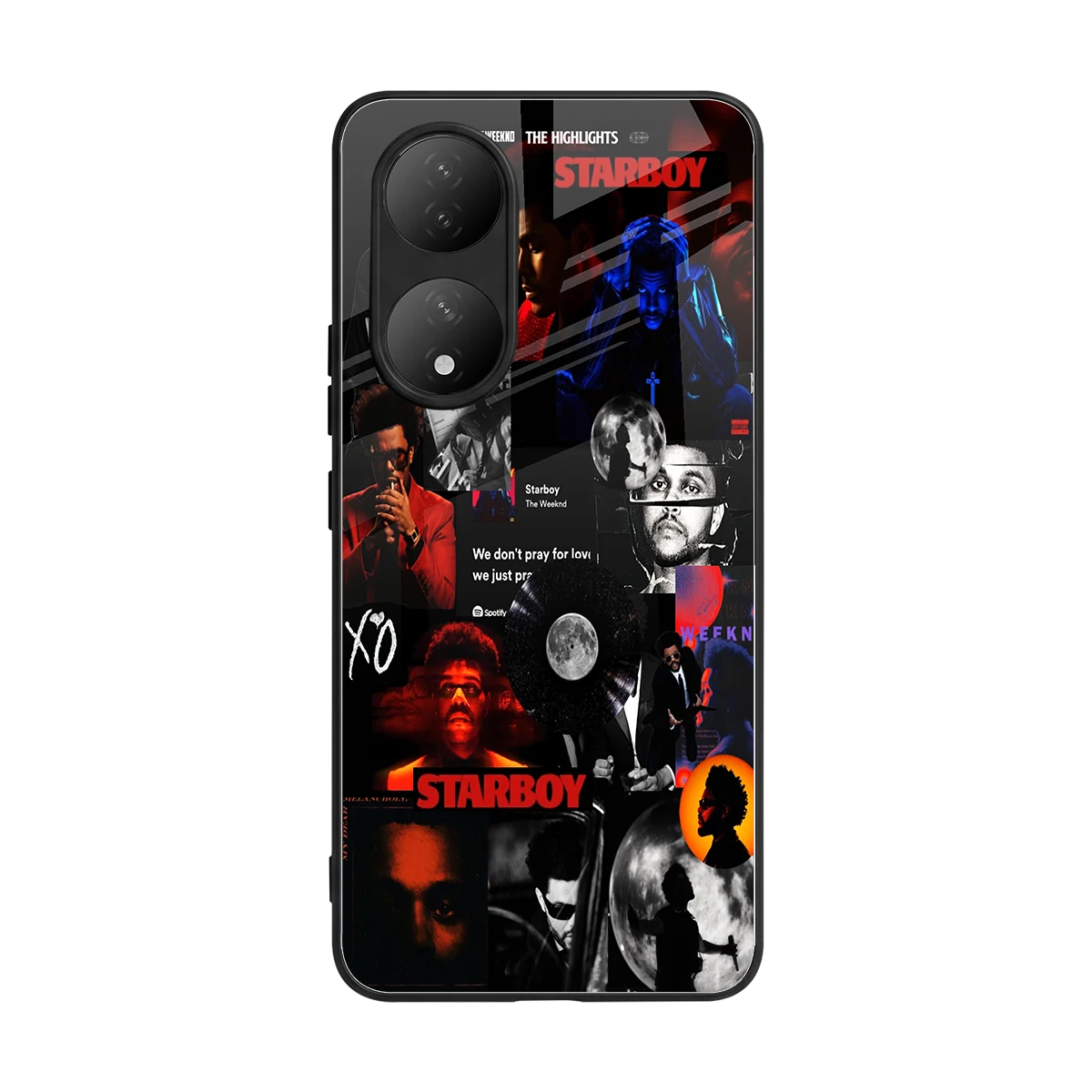 After Hours back phone cover | glass case for Vivo-y100