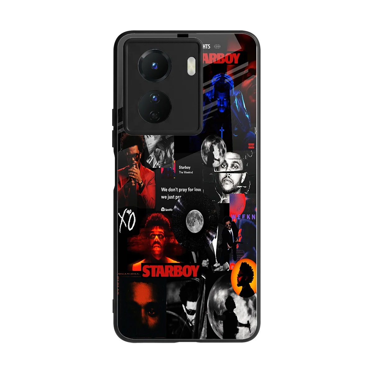 After Hours back phone cover | glass case for vivo y16