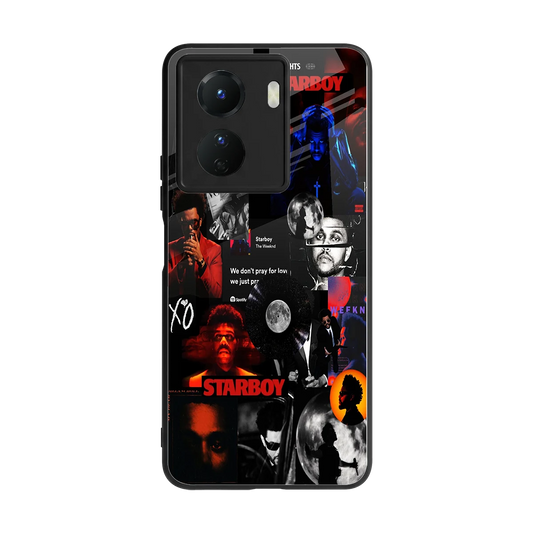 After Hours back phone cover | glass case for vivo y16