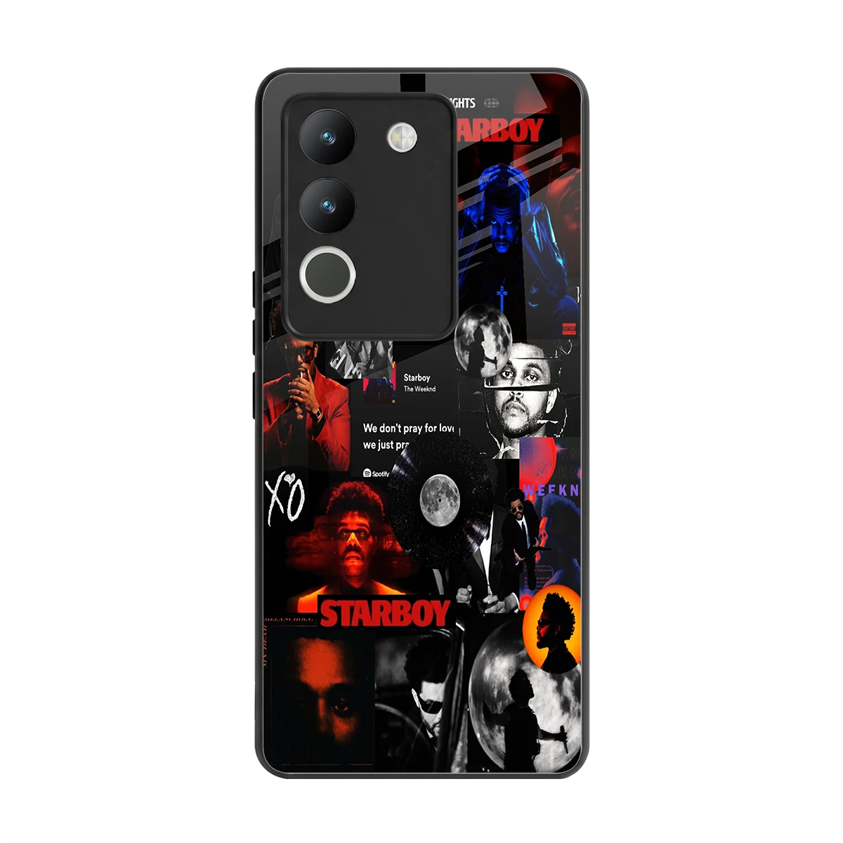 After Hours back phone cover | glass case for vivo y200 5g
