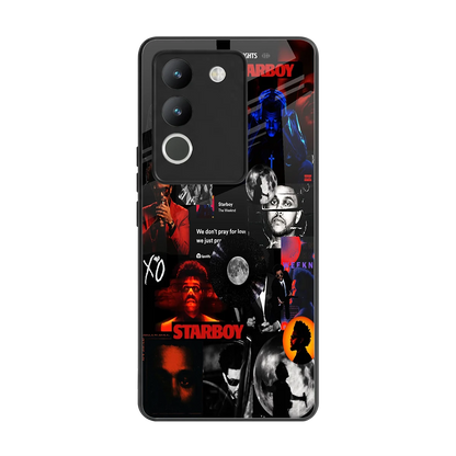 After Hours back phone cover | glass case for vivo y200 5g