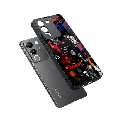 After Hours sleek vivo y200 5g cover with tempered glass back and TPU edges